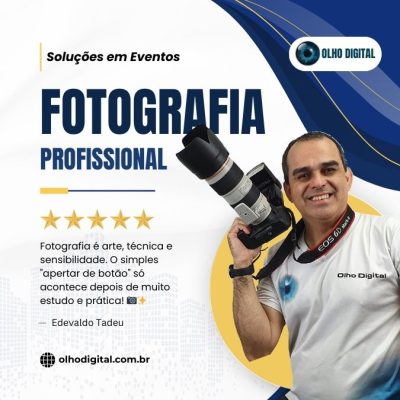 Fotografar é muito mais que simplesmente apertar botão