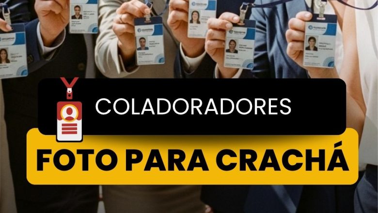 Foto para Crachá. Estúdio móvel na sua empresa