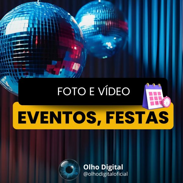EVENTOS: Cada festa carrega histórias, sorrisos e lembranças que merecem durar pra sempre.