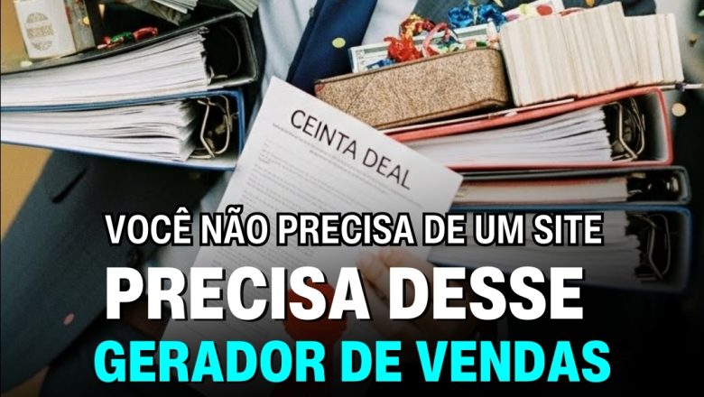 💥 Existe uma página que vende MUITO mais que um site comum. E quase ninguém usa direito.