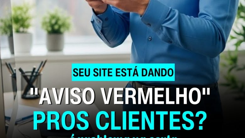 🚨 Seu site pode estar afastando clientes agora mesmo.