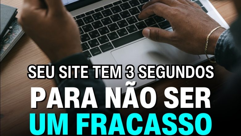 Um, dois, três… Pronto. Em 3 segundos seu visitante decide se fica ou se vai. ⏱️