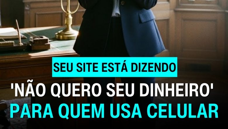 🚨 Já tentou comprar em um site que parecia um labirinto no celular?