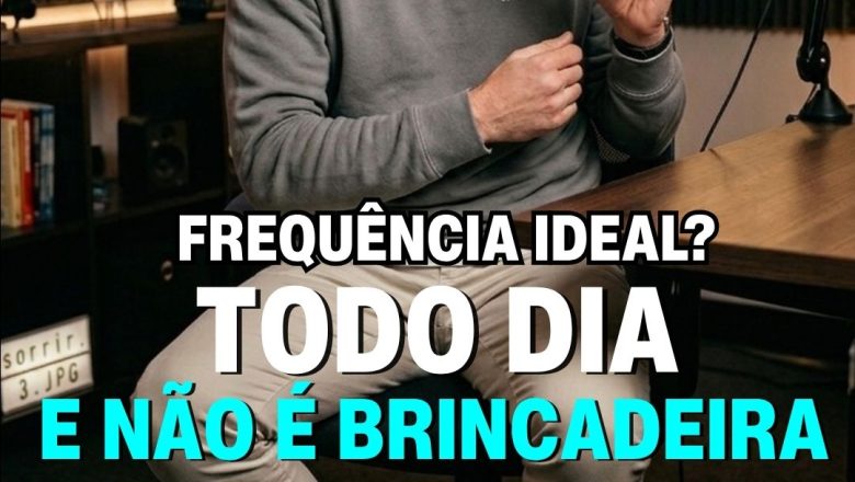 Uma vez por semana? Respira fundo… 😮