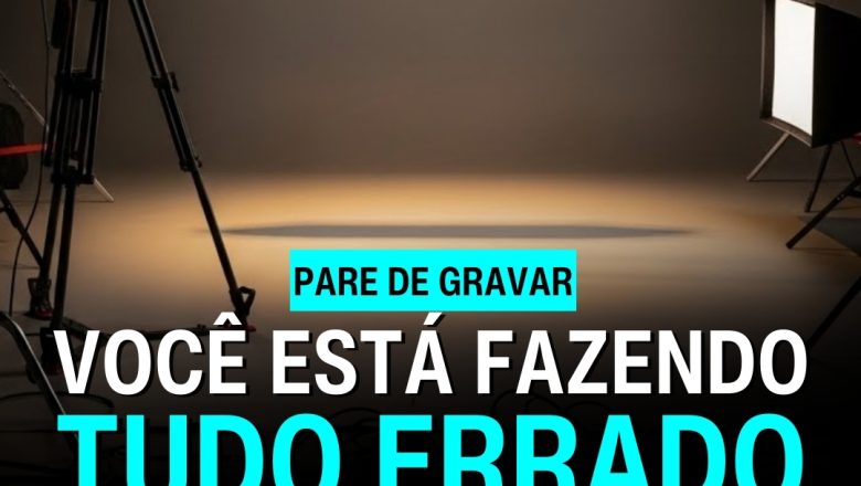 Quantos dos seus vídeos não deram certo? 🎥