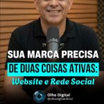 Site institucional claro + conteúdo educativo nas redes = marca forte.