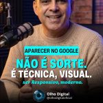 Site moderno, responsivo e com as palavras certas.