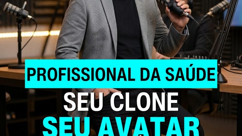 Já pensou em ter um clone digital para produzir vídeos sem precisar gravar toda hora? 🤯