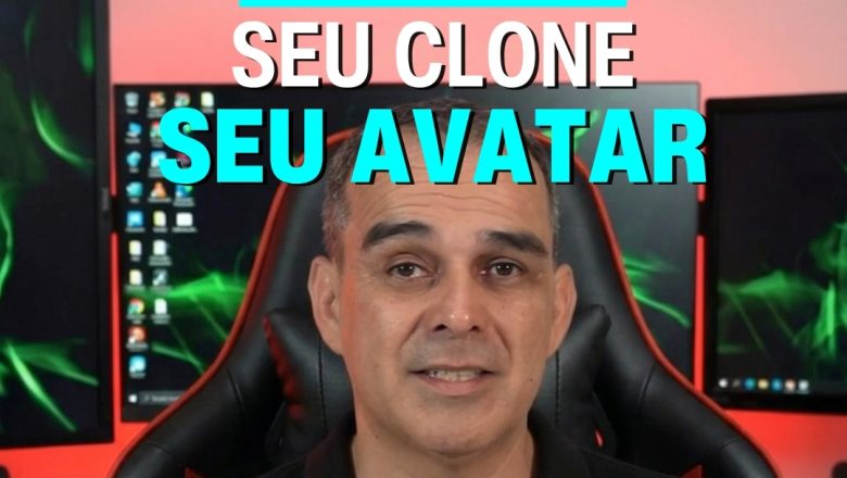 Olá Advogado(a) Clone Avatar e cenário personalizado