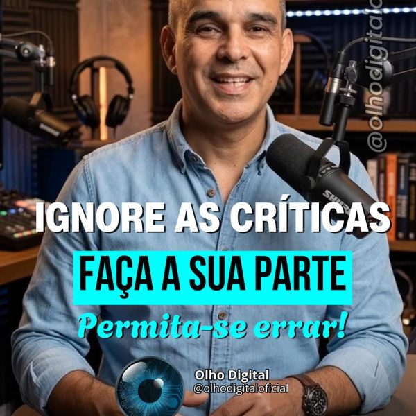 🎯 Só erra quem faz. Haters vão existir – sempre.