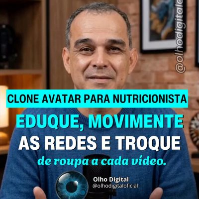 🥗 Nutricionista, que tal um clone digital para divulgar seu serviço?