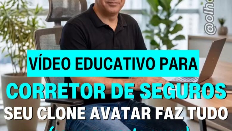 🥗 Corretor de Seguros, Securitário, que tal um clone digital para divulgar seu serviço?