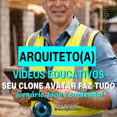 🥗 Arquiteto que tal um clone digital para divulgar seu serviço?