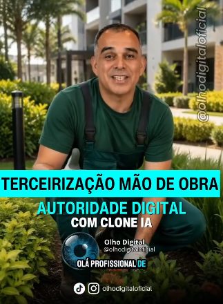 📢 Terceirização + Clone Avatar = mais resultados com menos esforço!