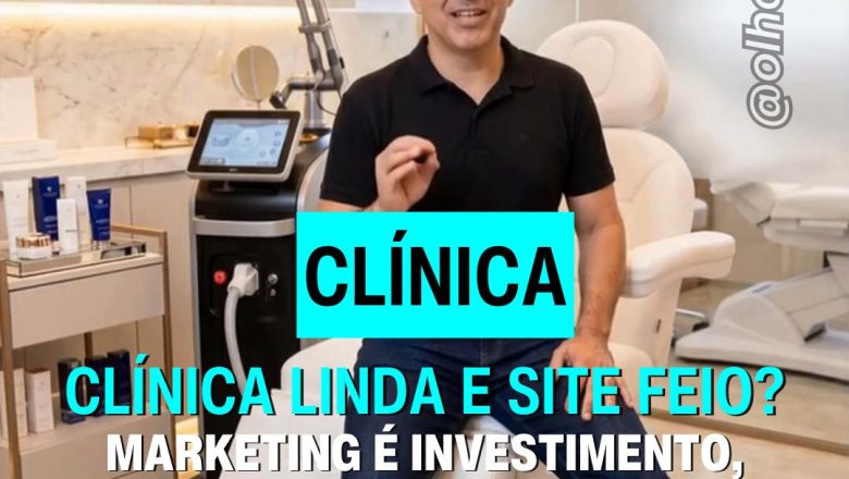 🏥 Sua clínica no digital, sem ocupar seu tempo de atendimento!