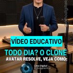 Cansado de gravar vídeos todos os dias? A constância exige produção, mas a tecnologia tem a resposta. 🤖