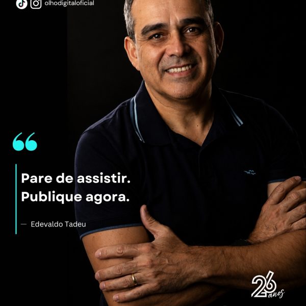 PARE DE ASSISTIR. PUBLIQUE AGORA.