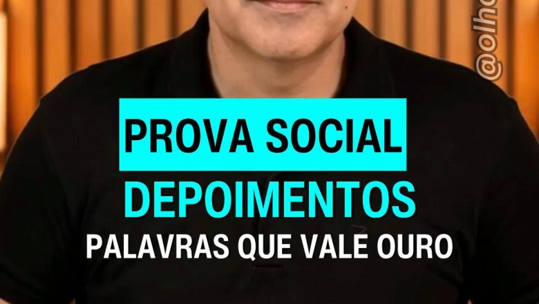🎥 PROVA SOCIAL: DEPOIMENTOS QUE VALEM OURO! 💛