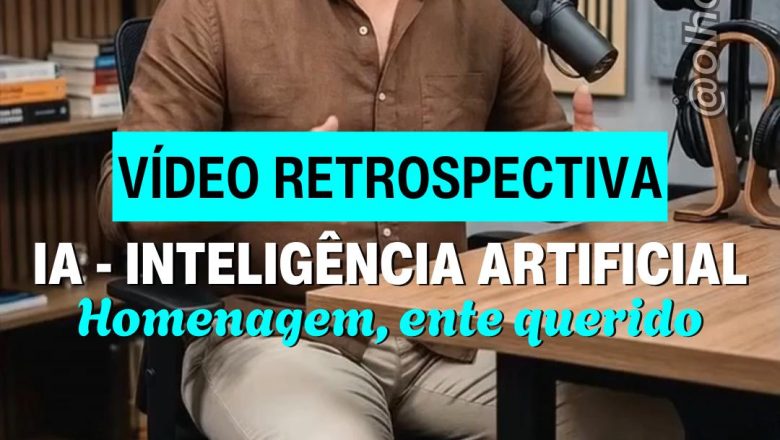 Que tal presentear alguém especial com uma retrospectiva em vídeo? 🎬❤️